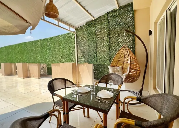 The Boho Suite A Rooftop Studio New Cairo